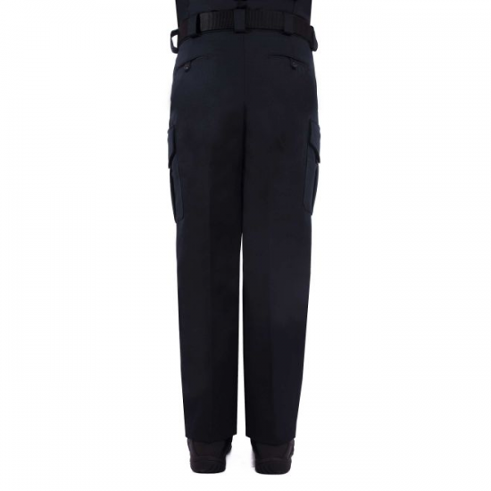 WOMEN'S POLYESTER EXTERNAL CARGO POCKET PANT/DARK NAVY