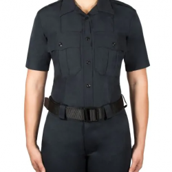 WOMEN'S SS POLYESTER SUPERSHIRT/DARK NAVY