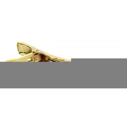 TIE BAR/PLAIN GOLD